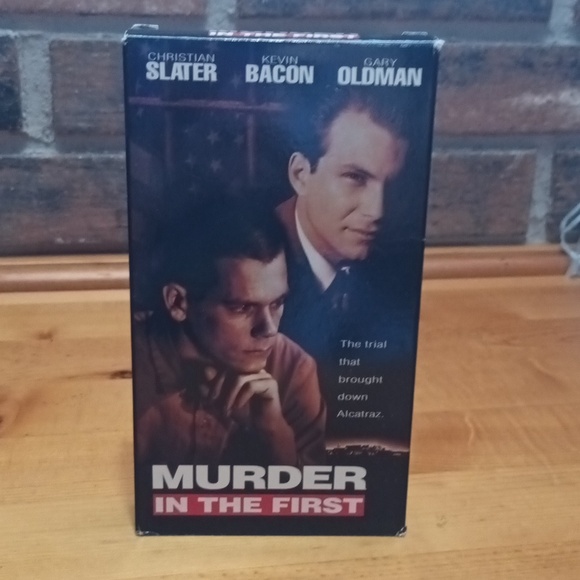 6/$15 Murder in the first VHS videotape - Picture 7 of 7
